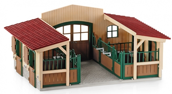 Schleich Pferdehof mit Zubehör